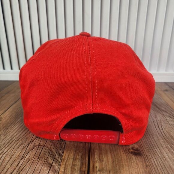 VTG Desert Storm Mission Accomplished Patch Snapback Hat Cap Red Style 420A USA - Picture 5 of 10